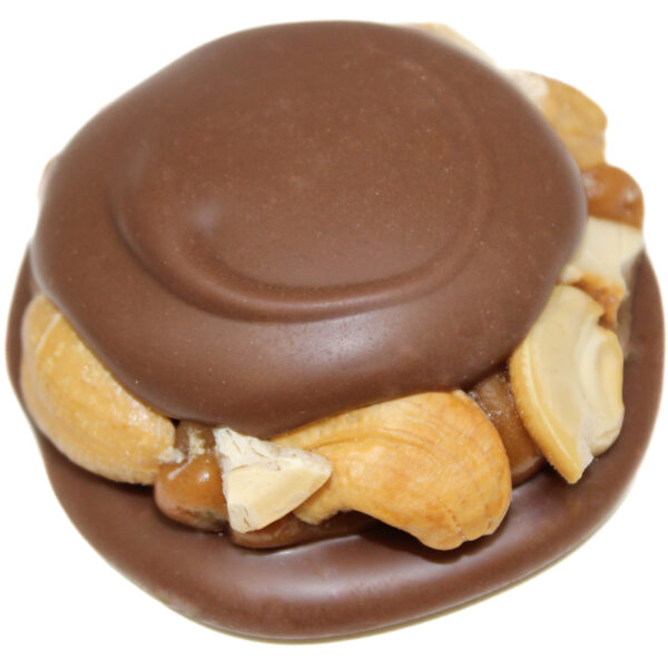 Milk Chocolate Cashew Caramel & Nut Patty