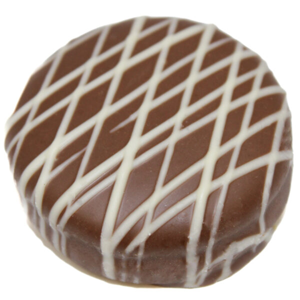 Milk Chocolate Peanut Butter Filled Sandwich Cookie