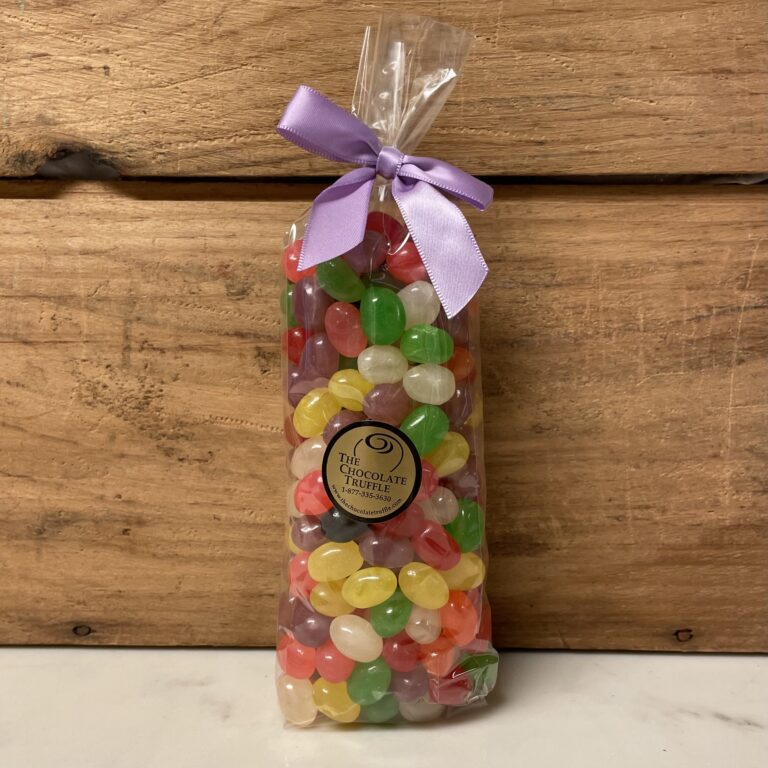 Assorted Fruit Flavored, Pectin Jelly Beans 12oz The Chocolate Truffe