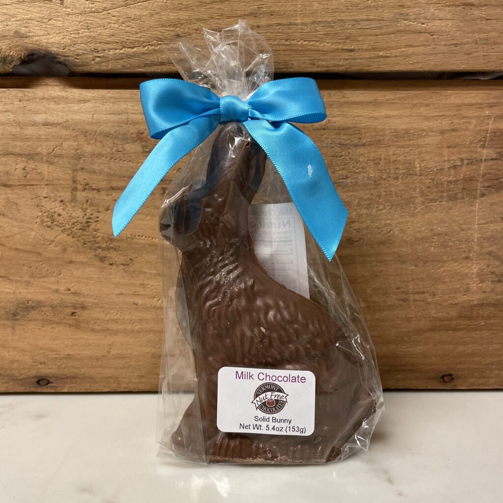 *NUT FREE* Solid Milk Chocolate Bunny 5.4oz The Chocolate Truffe