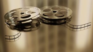 movie, film roll, filmstrip, analog, movie theater, vintage, 3d blender, movie, movie, movie, movie, movie